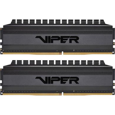 Модуль пам'яті для комп'ютера DDR4 32GB (2x16GB) 3200 MHz Viper 4 Blackout Patriot (PVB432G320C6K)