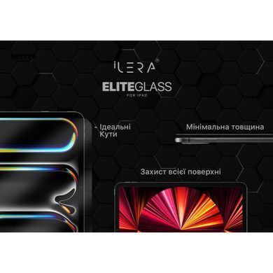 Скло захисне iLera Infinity Clear Glass iPad Air 11 (ILIPG06)