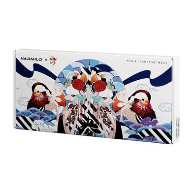 Клавіатура Varmilo VEA87 Lovebirds-I Cherry Mx Blue Multicolor (A23A002A1A0A01A003)