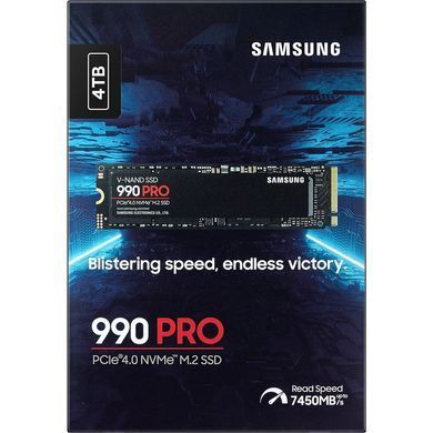 Накопичувач SSD M.2 2280 4TB Samsung (MZ-V9P4T0BW)