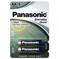 Батарейка PANASONIC AA LR06 Everyday Power * 2 (LR6REE/2BR)