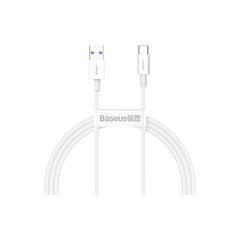Дата кабель USB 2.0 AM to Type-C 2.0m 3A White Baseus (CATYS-A02)