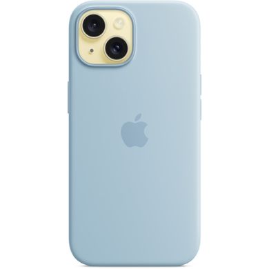 Чохол до мобільного телефона Apple iPhone 15 Silicone Case with MagSafe - Light Blue,Model A3123 (MWND3ZM/A)