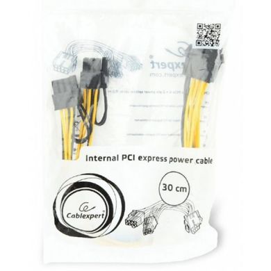 Кабель живлення PCI express 8 пин на 2 х 6+2 пин Cablexpert (CC-PSU-85)