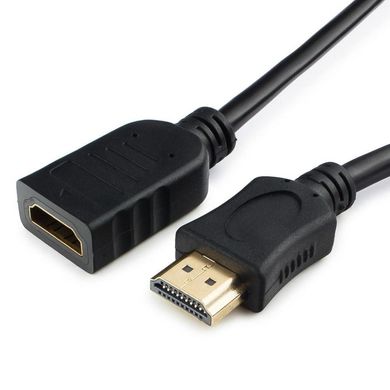 Кабель мультимедійний HDMI M to HDMI F 0.5m Cablexpert (CC-HDMI4X-0.5M)