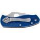 Ніж Spyderco Ambitious Lightweight S35VN blue (C148PBL)