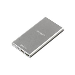 Батарея універсальна Intenso Q10000 10000mAh, QC 3.0, USB-A, USB QC, Silver (7334531)