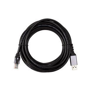 Дата кабель USB AM to RJ45 Ethernet 5.0m CAT6 UTP PowerPlant (CA915002)