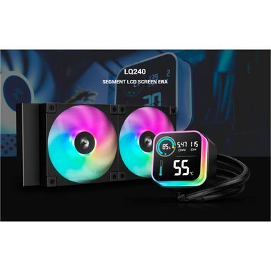 Система рідинного охолодження Deepcool LQ240 Black (R-LQ240-BKLSMW-G-1)