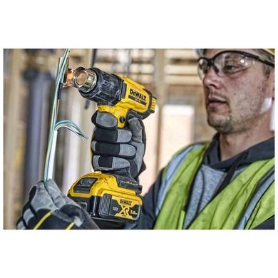 Будівельний фен DeWALT 18В, 290 - 530 °C, 0.5 кг (без АКБ та ЗП) (DCE530N)