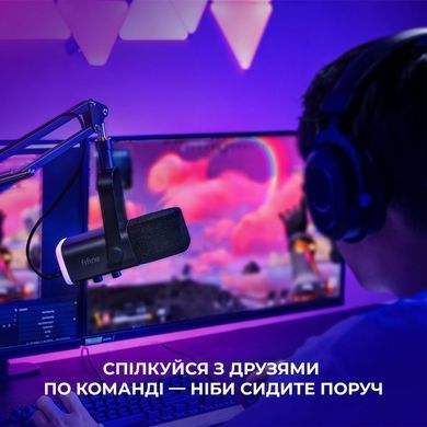 Мікрофон Fifine AM8T USB Black (AM8T)