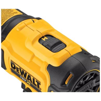 Будівельний фен DeWALT 18В, 290 - 530 °C, 0.5 кг (без АКБ та ЗП) (DCE530N)