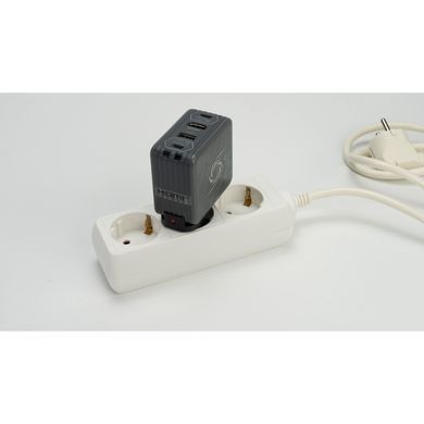 Зарядний пристрій AVerMedia GC313 CORE GO 100W 2хUSB-С 1хUSB-A 1xHDMI black (40AAGC313AWN)