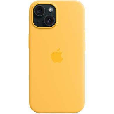Чохол до мобільного телефона Apple iPhone 15 Silicone Case with MagSafe - Sunshine,Model A3123 (MWNA3ZM/A)