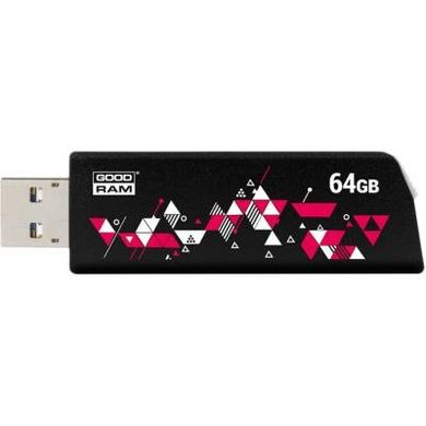 USB флеш накопичувач GOODRAM 64GB UCL3 Click Black USB 3.0 (UCL3-0640K0R11)