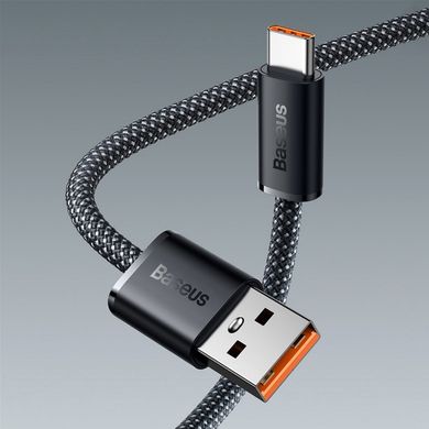 Дата кабель USB 2.0 AM to Type-C 2.0m 5A Gray Baseus (CALD000716)