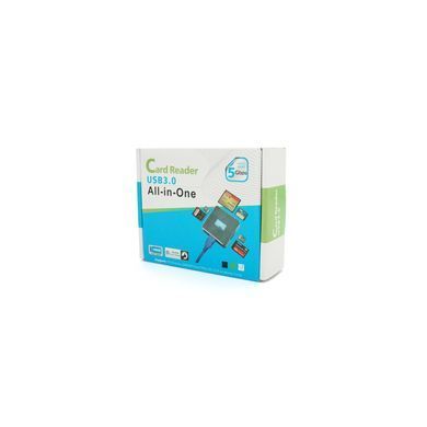 Зчитувач флеш-карт Voltronic USB 3.0 to SD/MMC/MS/TF/M2 white (HDH-939W/08625)