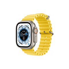 Смарт-годинник Apple Watch Ultra GPS + Cellular, 49mm Titanium Case with Yellow Ocean Band (MNHG3UL/A)