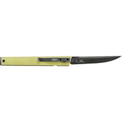 Ніж CRKT CEO, шпеньок, bamboo (7096YGK)