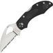Ніж Spyderco Byrd Robin 2 Wharncliffe, серрейтор (BY10SBKWC2)