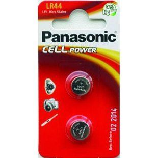 Батарейка PANASONIC LR44 * 2 Alkaline (LR-44EL/2B)
