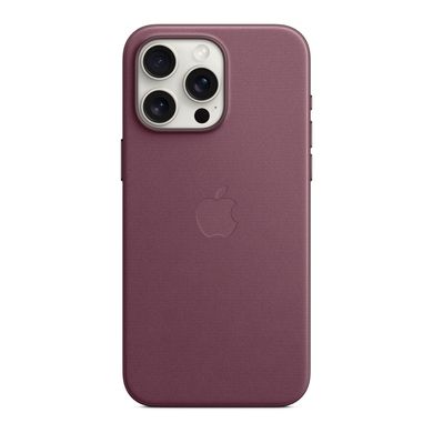 Чохол до мобільного телефона Apple iPhone 15 Pro Max FineWoven Case with MagSafe Mulberry (MT4X3ZM/A)