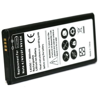 Акумуляторна батарея для телефону PowerPlant Samsung SM-N910H (Galaxy Note 4) (DV00DV6257)