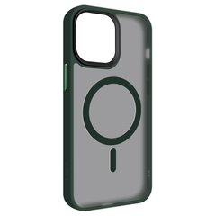 Чохол до мобільного телефона Armorstandart Uniq Magsafe Apple iPhone 13 Pro Max Dark Green (ARM75328)