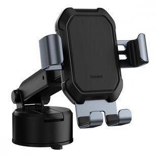 Кріплення для мобільного телефону Baseus Tank Gravity Car Mount Holder with Suction Base Black (SUYL-TK01)