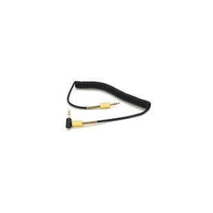 Кабель мультимедійний 3.5mm M to 3.5mm M 1.0m black VEGGIEG (YT-AUXGJ(M)/(M)-AWS-2)
