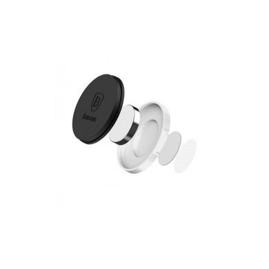 Універсальний автотримач Baseus Small ears series Magnetic suction bracket (Flat type) silve (SUER-C0S)