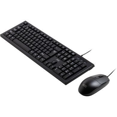 Комплект AOC KM160B USB UA Black (KM160B/97)