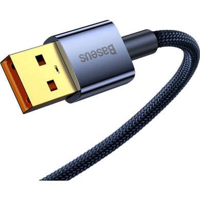Дата кабель USB 2.0 AM to Type-C 1.0m 5A Blue Baseus (CATS000203)