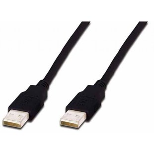 Кабель для передачі даних USB 2.0 AM/AM 3.0m ASSMANN (AK-300100-030-S)