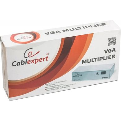 Розгалужувач Cablexpert VGA на 2 порта (GVS122)