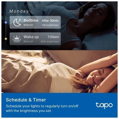 Розумна лампочка TP-Link Tapo L530E (2-Pack) N300 (TAPO-L530E-2-PACK)