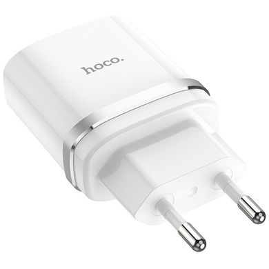 Зарядний пристрій HOCO C12Q Smart QC3.0 charger White (6931474716262)
