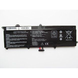 Акумулятор до ноутбука Asus X202E C21-X202, 5000mAh (37Wh), 4cell, 7.4V, Li-ion Alsoft (A47503)