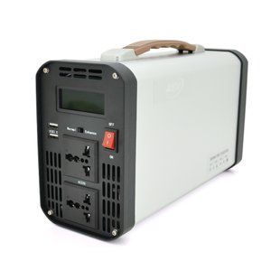 Інвертор напруги AEV6500W, 12 / 220V з апроксимованою синусоїдою, 2 універсальні розетки, 2*USB (DC:5V / 2.4A), клемні дроти, BOX