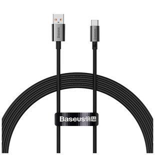 Дата кабель USB 2.0 AM to USB-C 1.5m 100W black Baseus (P10320102114-01)