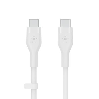 Дата кабель USB 2.0 AM to Type-C 1.0m white Belkin (CAB009BT1MWH)