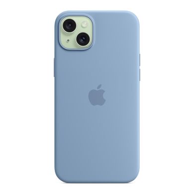 Чохол до мобільного телефона Apple iPhone 15 Plus Silicone Case with MagSafe Winter Blue (MT193ZM/A)
