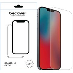 Скло захисне BeCover Apple iPhone 13 / 13 Pro 3D Crystal Clear Glass (709243)