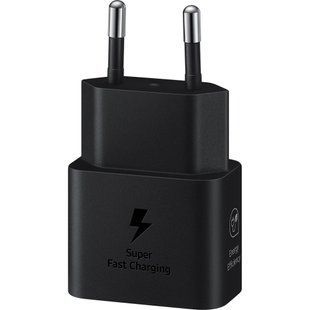Зарядний пристрій Samsung 25W Power Adapter (w C to C Cable) Black (EP-T2510XBEGEU)