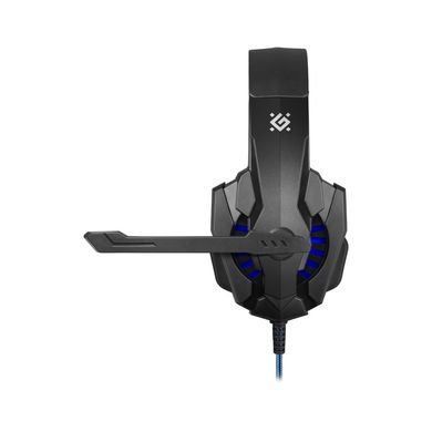 Навушники Defender Warhead G-390 LED Black-Blue (64038)