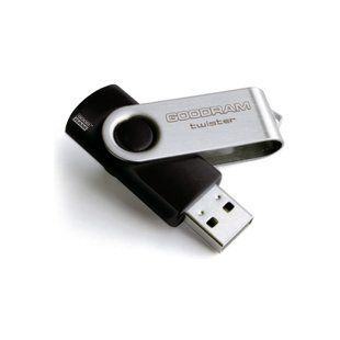 USB флеш накопичувач GOODRAM 16GB Twister Black USB 2.0 (UTS2-0160K0R11)