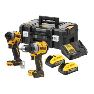 Набір електроіструментів DeWALT 18В XR Li-lon DCF850, DCD800, 5Ah, TSTAK (DCK2051H2T)