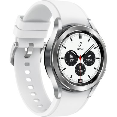 Смарт-годинник Samsung SM-R880/16 (Galaxy Watch 4 Classic small 42mm) Silver (SM-R880NZSASEK)