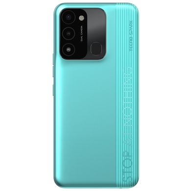 Мобільний телефон Tecno KG5n (Spark 8С 4/64Gb NFC) Turquoise Cyan (4895180777967)