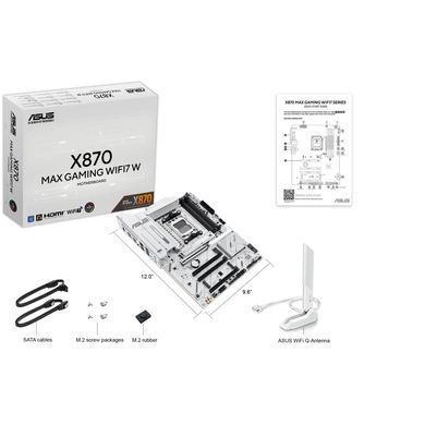 Материнська плата ASUS X870 MAX GAMING WIFI7 W